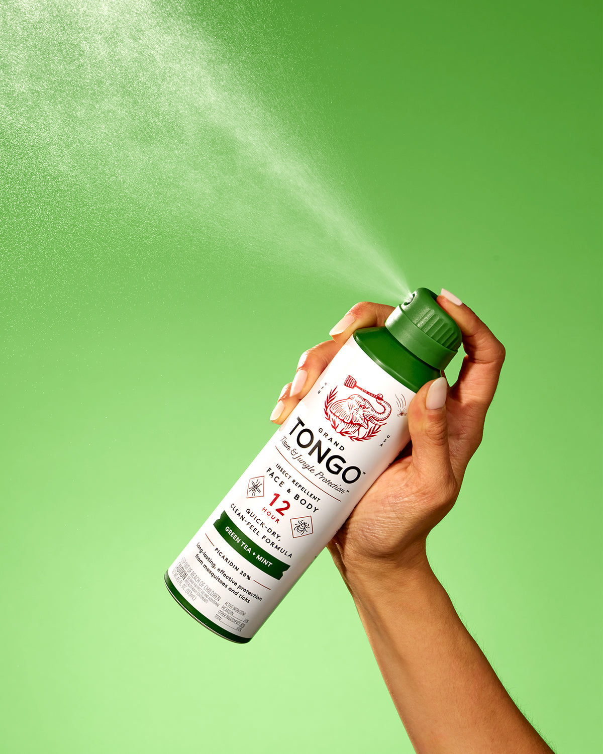 Green Tea + Mint • Insect Repellent Grand Tongo