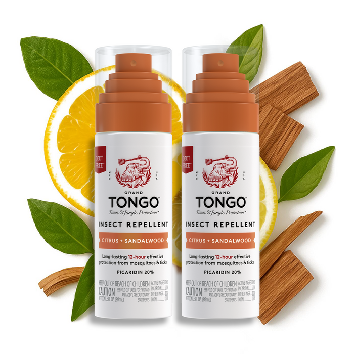Citrus + Sandalwood Insect Repellent - Pump Spray - 2-Pack