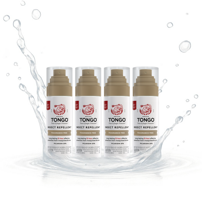 Fragrance Free Insect Repellent - Pump Spray - 4-Pack