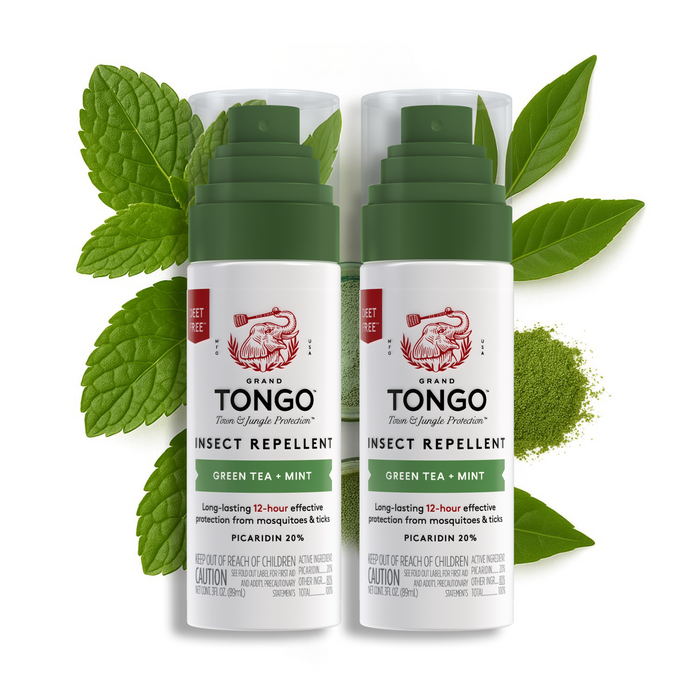 Green Tea + Mint Insect Repellent - Pump Spray - 2-Pack