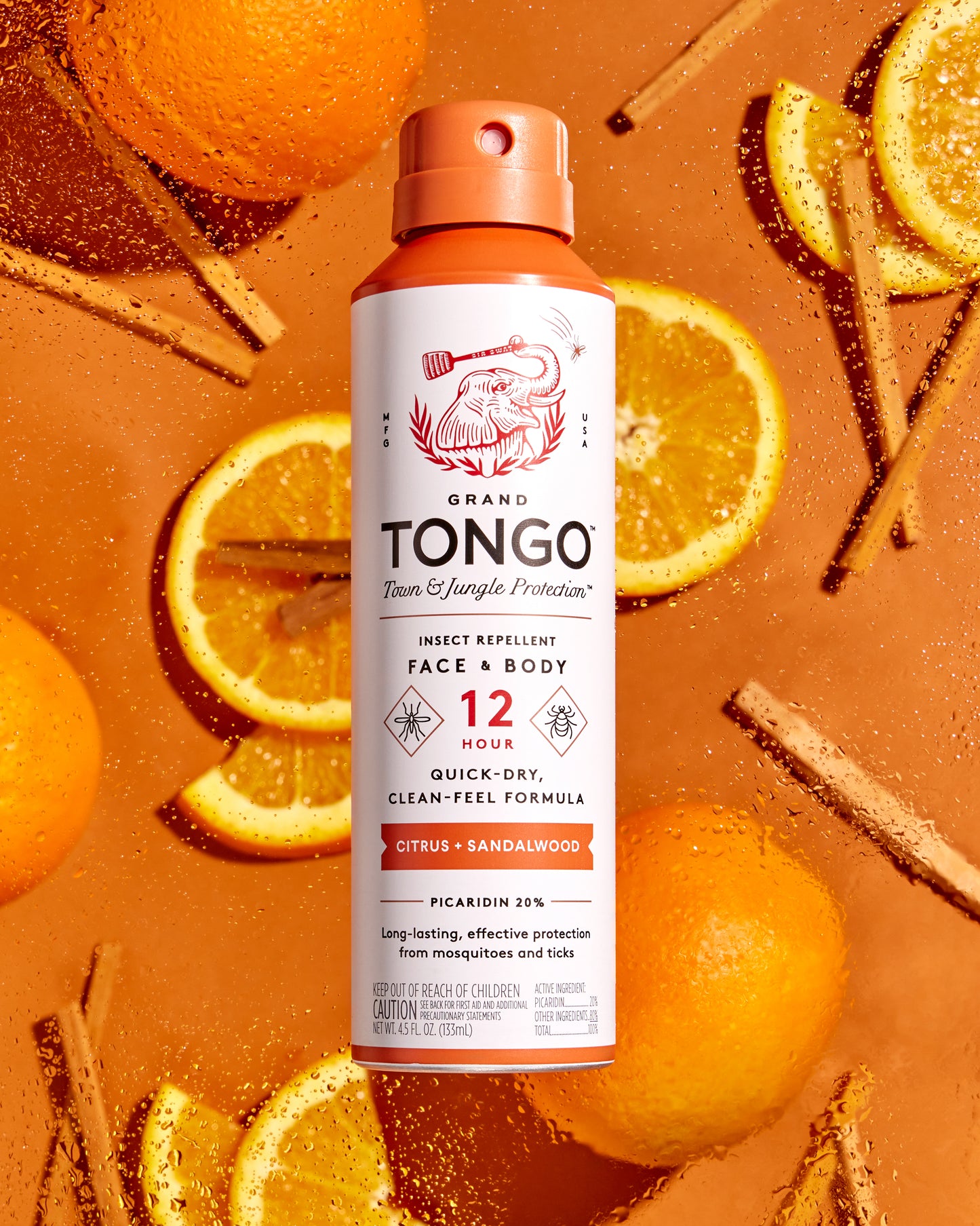Citrus + Sandalwood • Insect Repellent Grand Tongo