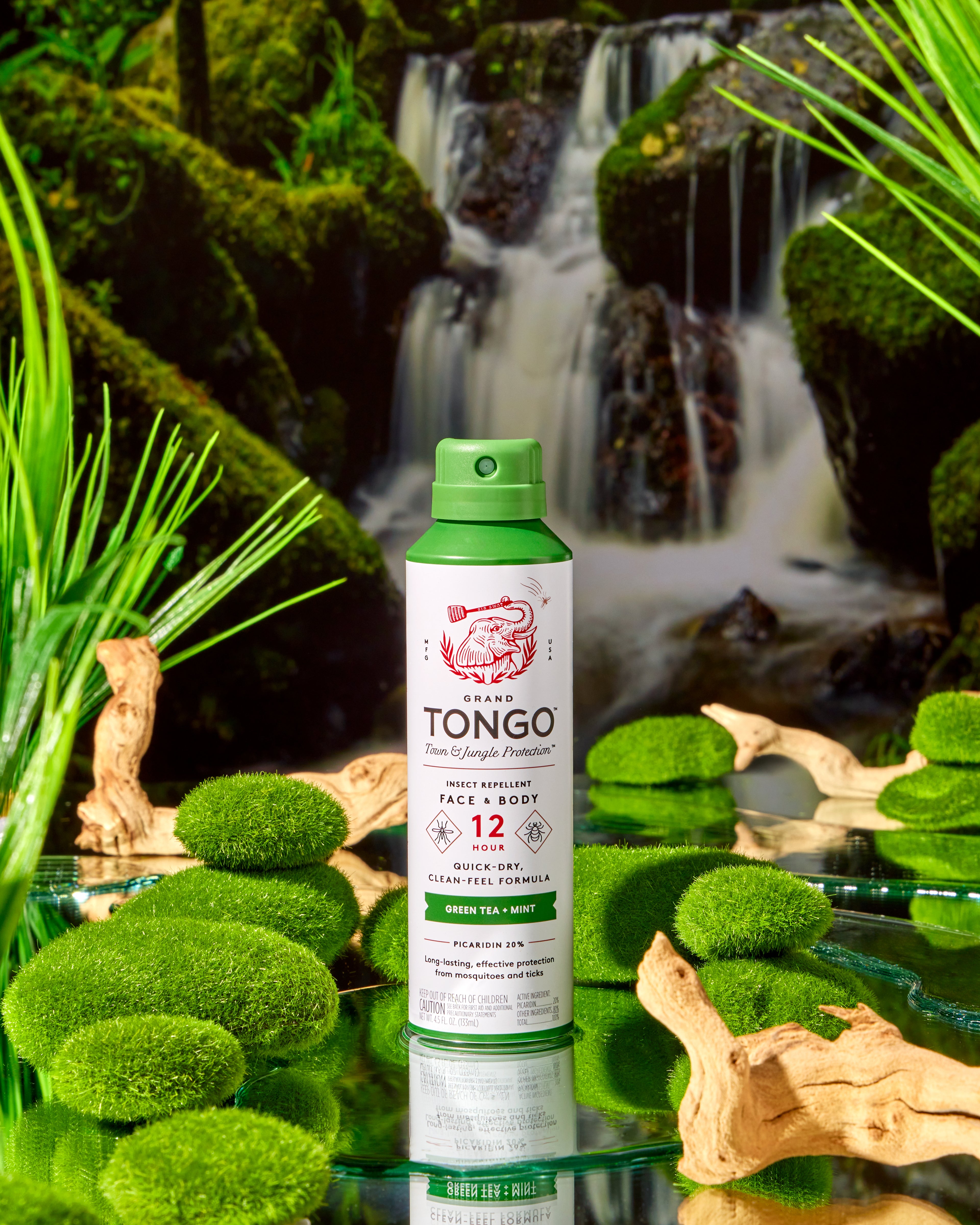 Green Tea + Mint • Insect Repellent Grand Tongo