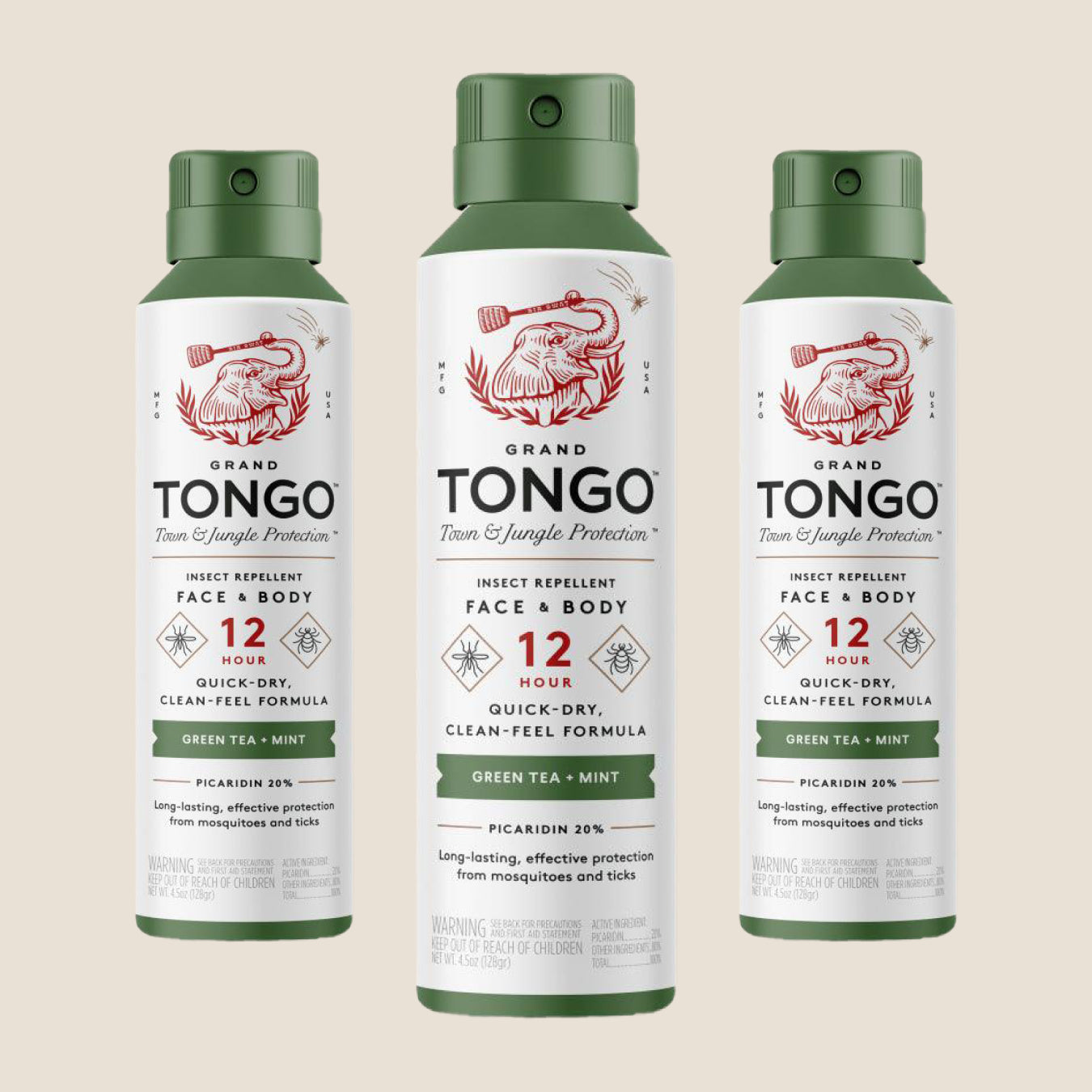 Green Tea + Mint Bundle • Insect Repellent