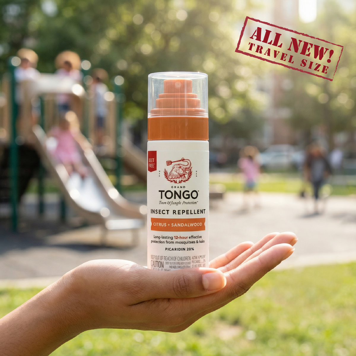 Citrus + Sandalwood Insect Repellent - Pump Spray - 2-Pack