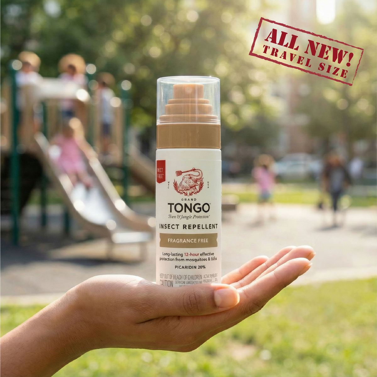 Fragrance Free Insect Repellent - Pump Spray - 2-Pack
