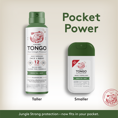Green Tea + Mint Insect Repellent - Pocket Spray - 1 pack