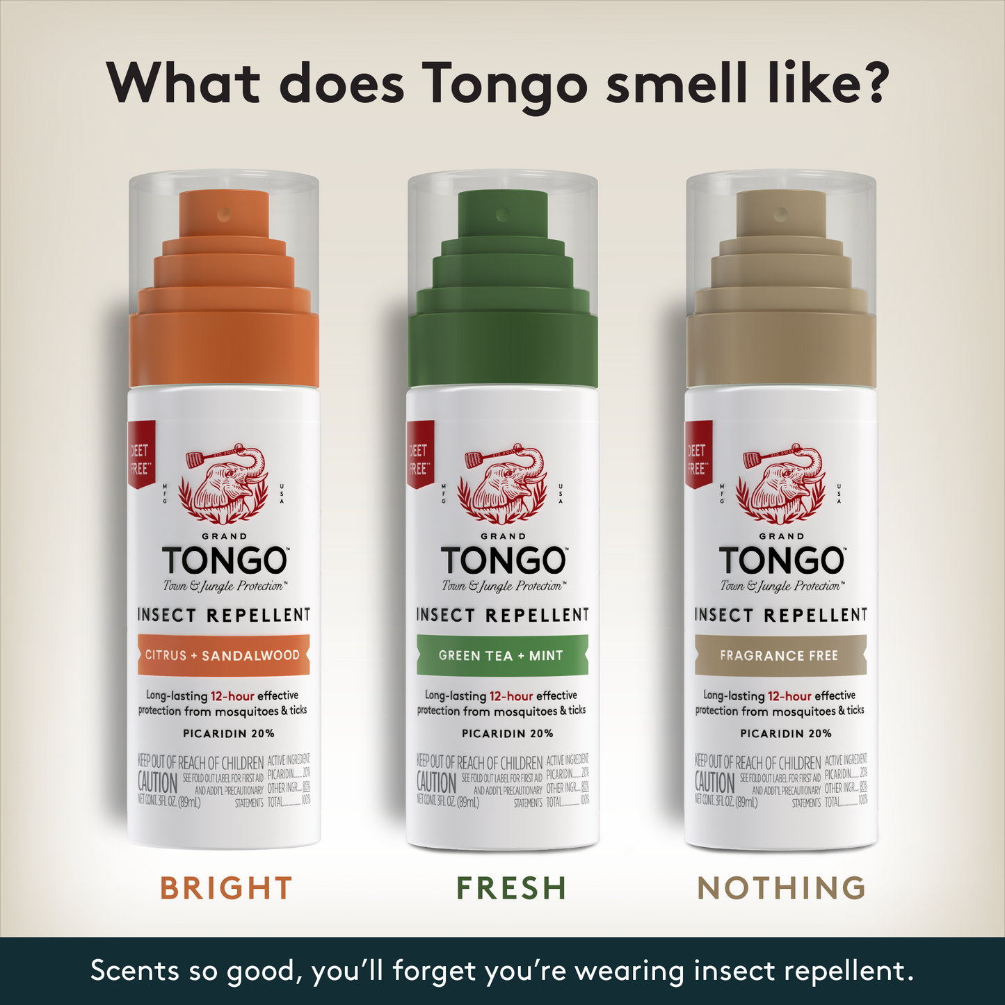 Green Tea + Mint Insect Repellent - Pump Spray - 1 pack