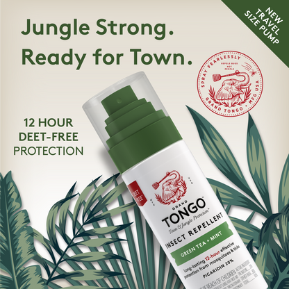 Green Tea + Mint Insect Repellent - Pump Spray - 4-Pack