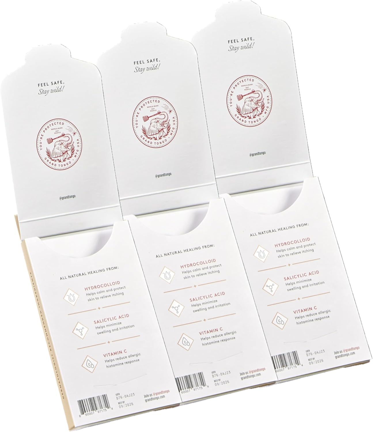 Grand Tongo Bite Patches 3 pack