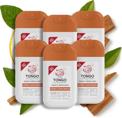 Citrus + Sandalwood Insect Repellent - Pocket Spray - 6-Pack
