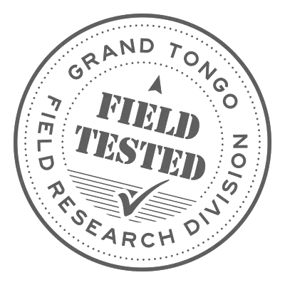 Grand Tongo Field Tested, Field Research Division