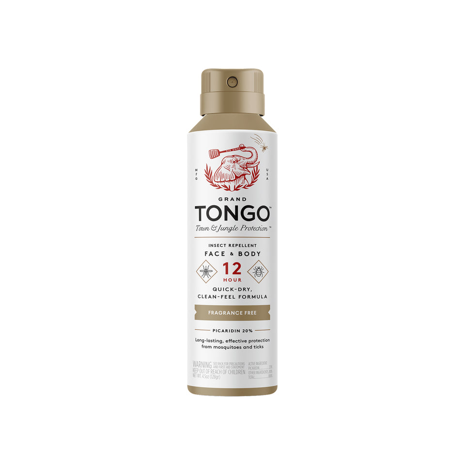 Fragrance Free Insect Repellent — clean white packshot. 1 × 4.5 oz net weight Fragrance Free Full Size Spray.