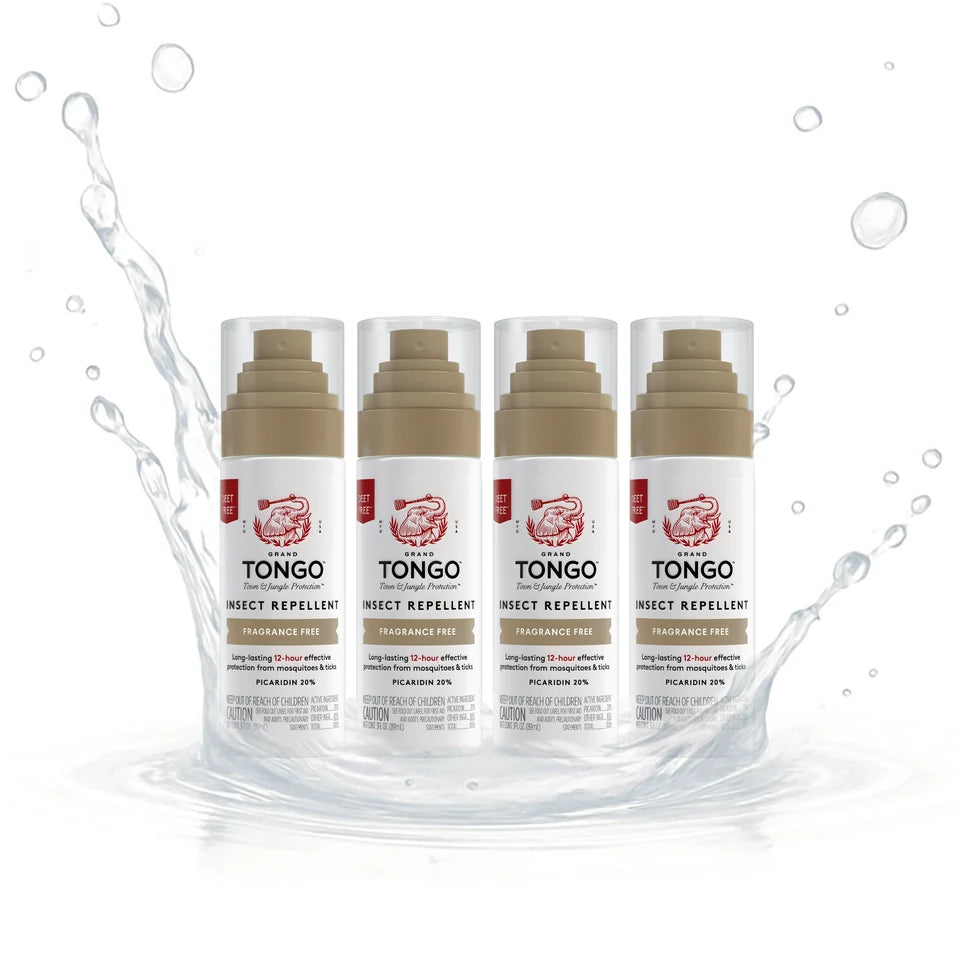 Fragrance Free Insect Repellent - Pump Spray - 4-Pack